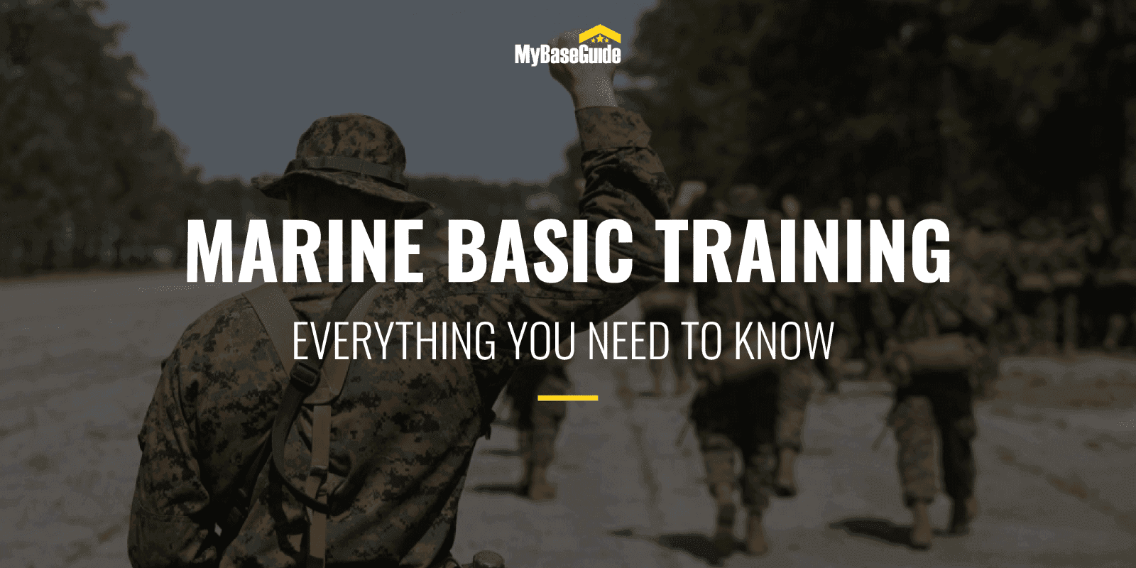 Marine Basic Training: Everything You Need to Know